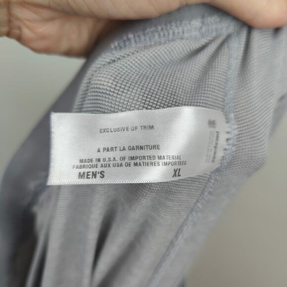 Patagonia‎ Base Layer Pants Mens XL Gray Capilene Black Performance Outdoors - Picture 8 of 10